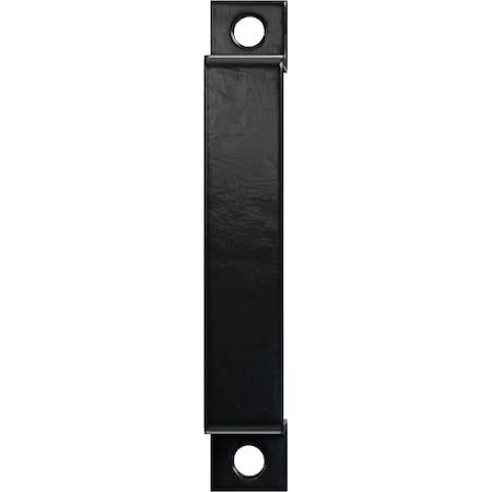 Ekena Millwork Premium 7"L x 1 1/4"W Pull Handle for 2 1/4" Doors, Black GB6001PH507BL